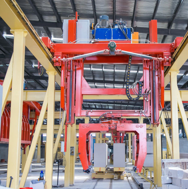 ISO9001 Merge Model AAC Block Cutting Machine