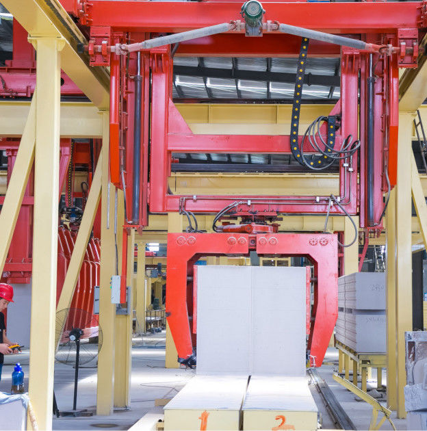 ISO9001 Merge Model AAC Block Cutting Machine